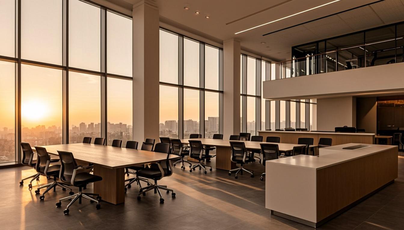 Elegant professional workspace by NIKITES